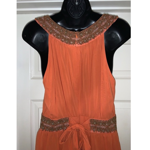 Alice & Olivia Orange Sheath Dress - Picture 10 of 15